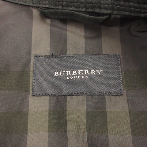 【中古】バーバリー ロンドン BURBERRY LONDON ジャケット 長袖 薄手 リネン混 紺 L *E722 メンズ バーバリー ロンドン BURBERRY LONDON ジャケット 長袖 薄手 リネン混