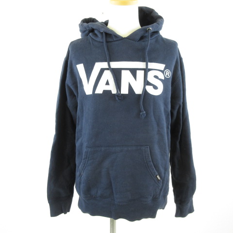 バンズ Vans トレーナー パーカー 長袖 ロゴ 紺 M 42 メンズ レディース 117 ベクトルパーク バンズ Vans トレーナー パーカー 長袖 ロゴ 紺 M 42 メンズ レディース 117 ベクトルパーク