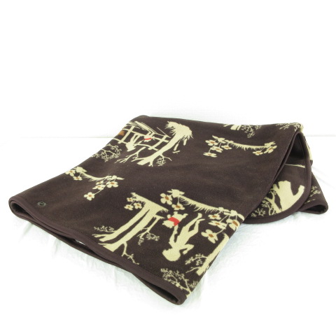 ユニクロ Uniqlo Disney フリースブランケット ひざ掛け プーさん こげ茶 37 レディース 117 ベクトルパーク