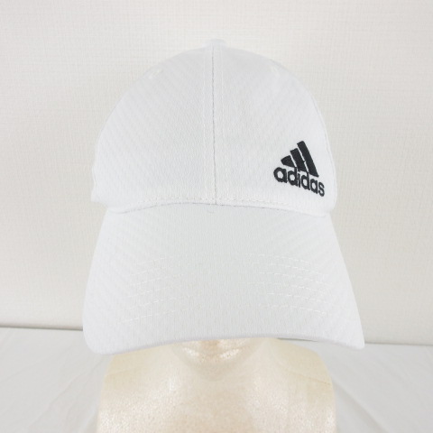 アディダス Adidas 帽子 キャップ メッシュ ロゴ 白 F E502 メンズ レディース 117 ベクトルパーク