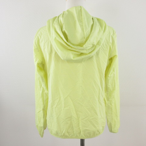 ユニクロ Uniqlo Uvカットパーカー 長袖 撥水 薄手 黄 S E439 レディース 117 ベクトルパーク