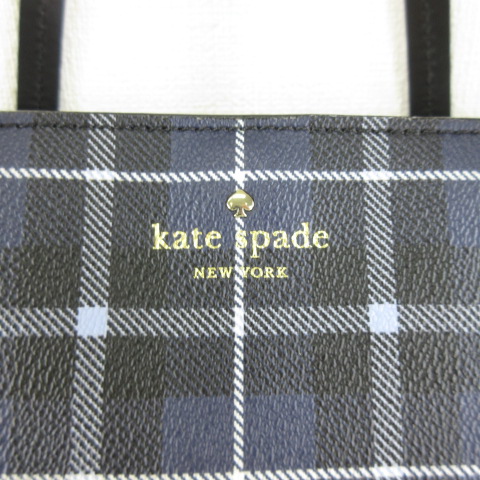 kate spade チェック柄ジャケットと黒スカートセット kate spade チェック柄ジャケットと黒スカートセット