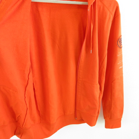 RLX ラルフローレン ジップパーカー オレンジ 長袖 M