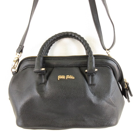 フォリフォリ Folli Follie ハンドバッグ ショルダー 2WAY フェイク 