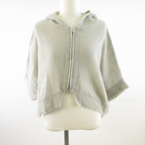 レディース 七分袖パーカー ジャージ 