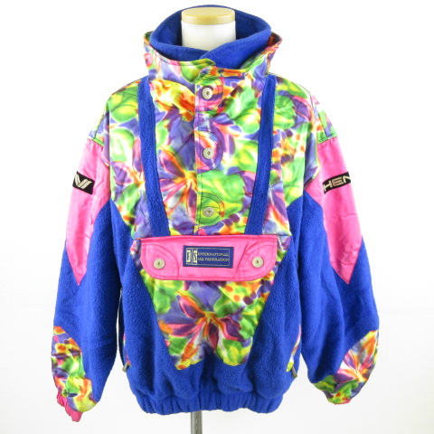 フェニックススノーボードスキーウェアハーフジップ刺繍