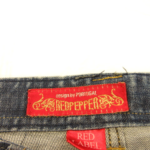 レッドペッパー RED PEPPER RED LABEL デニムパンツ ジーンズ ロング