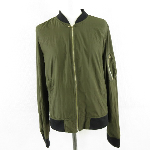 ザラ ベーシック ZARA BASIC ジャケット ブルゾン ジップアップ 長袖