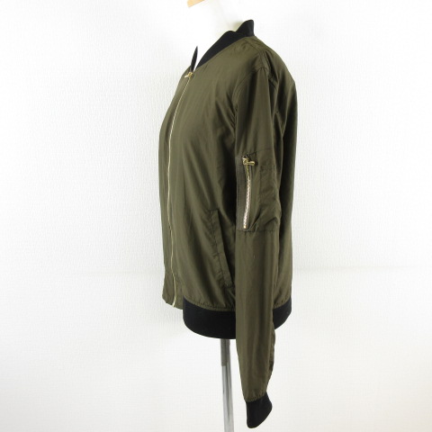 ザラ ベーシック ZARA BASIC ジャケット ブルゾン ジップアップ 長袖