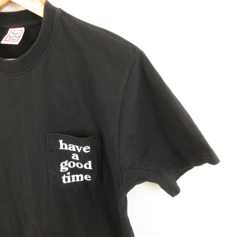 ハブアグッドタイム have a good time Tシャツ 半袖 ロゴ
