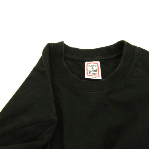 have a good time Tシャツ M 黒 ハブアグッドタイム have a good time Tシャツ 半袖 ロゴ