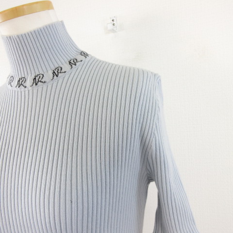 美品 NINA RICCI ニナリッチ イタリア製 ウールカシミヤ ニット XS