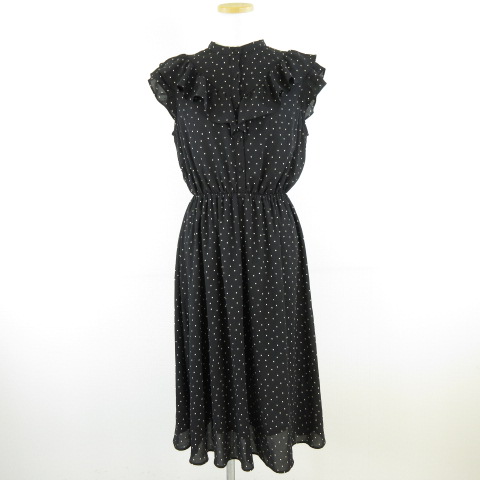 【美品】コルザ COLZA ベスト ストライプ柄 ブラック Ｌサイズ CO4289EW014325_fw_thumbM.jpg