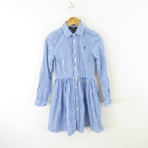 ポロ ラルフローレン POLO RALPH LAUREN シャツワンピース 長袖 ミニ