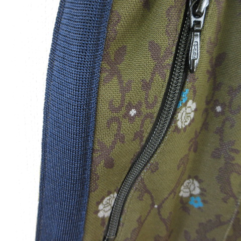 ハク スーパーハッカ H.A.K ニットジャカードトラックパンツ ロング 花  