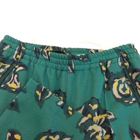 ハク スーパーハッカ H.A.K ニットジャガードトラックパンツ 花柄  