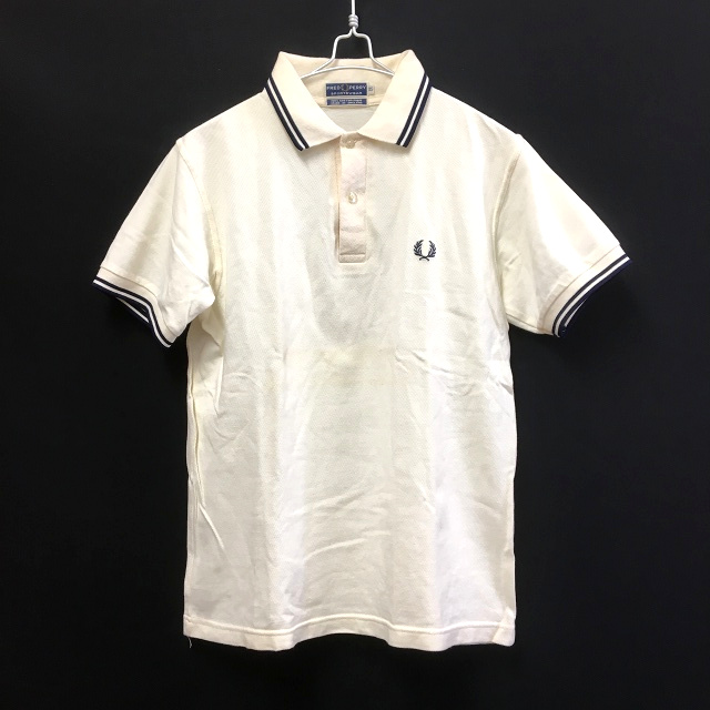 フレッドペリー FRED PERRY ライン ポロシャツ カットソー 半袖 鹿の子 