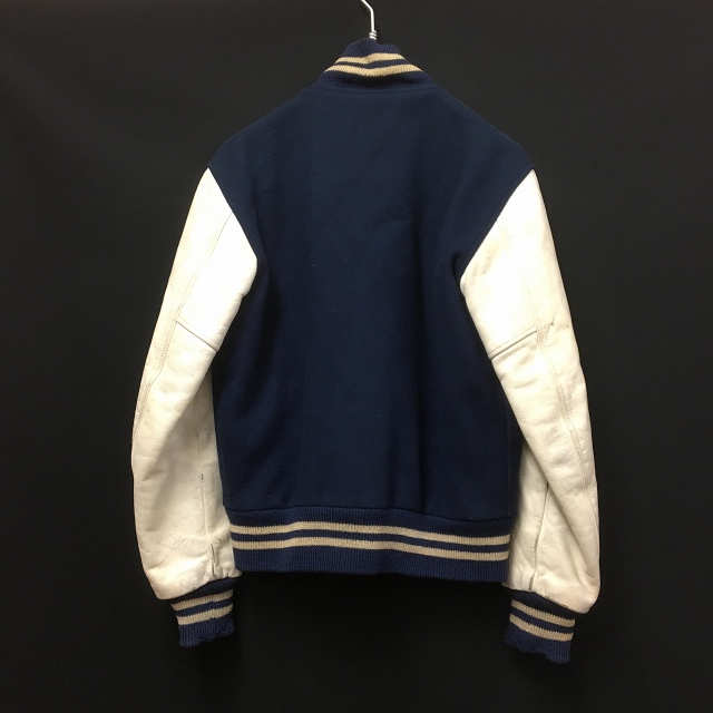 キャッチボール catch ball 袖レザー スタジャン ブルゾン 長袖 38