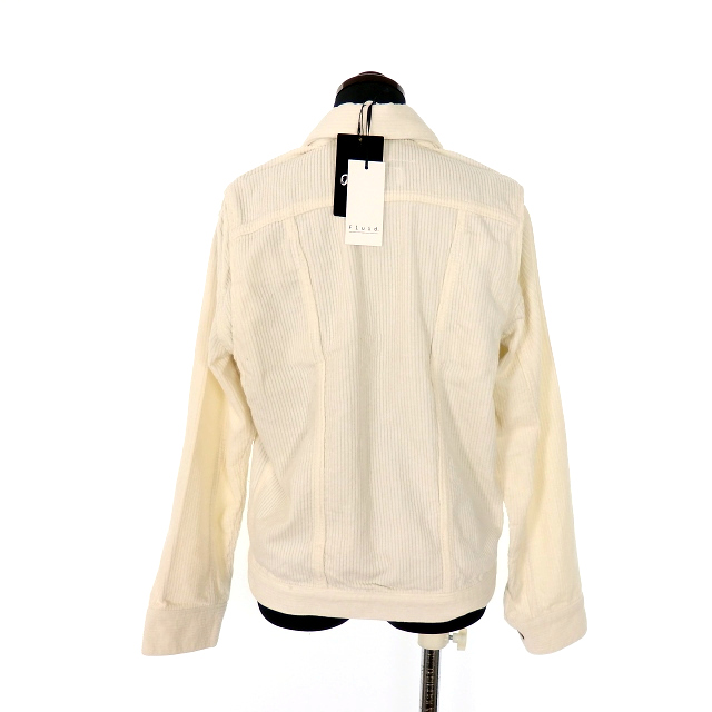 未使用品 Fluid. × Wrangler フルイド×ラングラー コーデュロイジャケット ブルゾン 長袖 XS ホワイト 白 LFWR18S1000-L 秋冬 レディース 未使用品 Fluid. × Wrangler フルイド×ラングラー コーデュロイジャケット ブルゾン 長袖 XS ホワイト 白 LFWR18S1000-L 秋冬 レディース