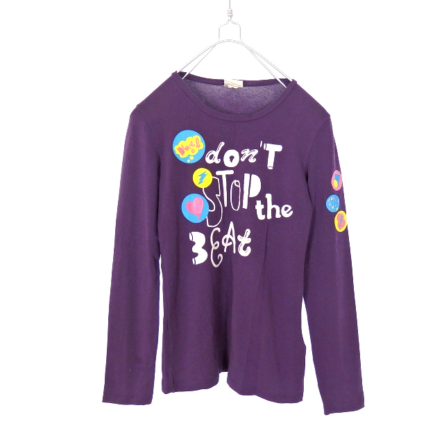 ディーゼル Diesel メッセージプリント Tシャツ カットソー 長袖 10 パープル 紫 Ssaw 子供服 キッズ 118 ベクトルパーク