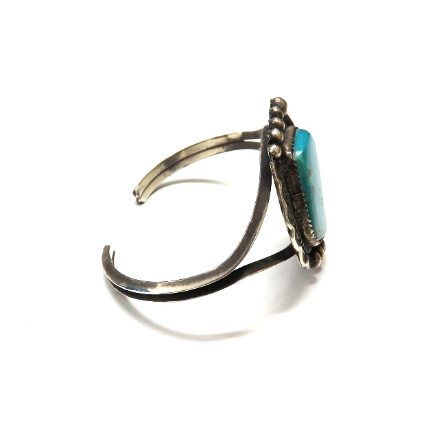 Ln刻印 ナバホ族 インディアンジュエリー ターコイズ バングル ブレスレット 春夏 メンズ 118 ベクトルパーク