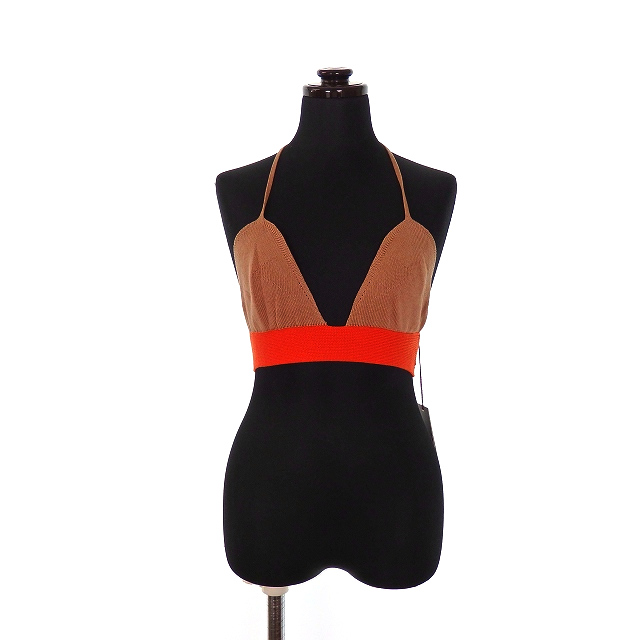 未使用品 ババコ Babaco ブラトップ トップス F ベージュ オレンジ Whole Garment Triangle Bra Top Ba01 L14 春夏 レディース 118 ベクトルパーク 未使用品 ババコ Babaco ブラトップ トップス F ベージュ オレンジ Whole Garment Triangle Bra Top Ba01 L14 春夏 レディース 118 ベクトルパーク