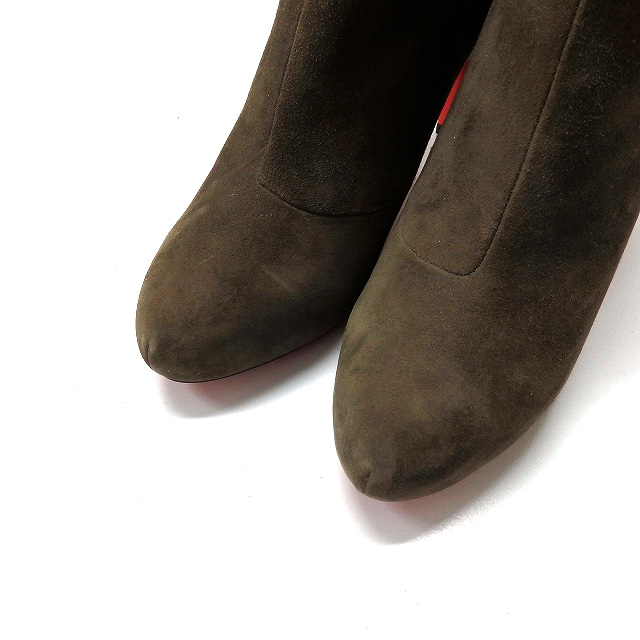 カリーノ Carino スエード ショートブーツ ブーティ 靴 23 5 ブラウン 茶 秋冬 レディース 118 1109 ベクトルパーク