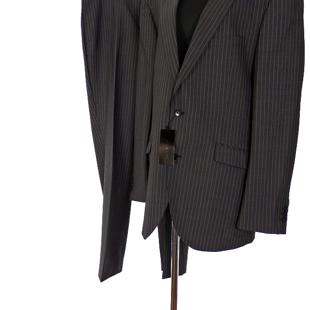 未使用品 タカq タカキュー Taka Q メイルアンドコー Male Co セットアップ スーツ 上下 Ab7 グレー ストライプ E13s2114 Ssaw メンズ 118 ベクトルパーク