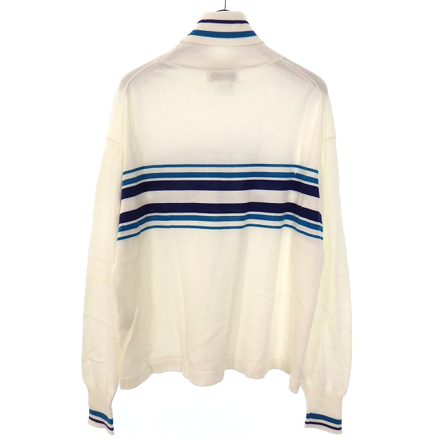 未使用品 ファセッタズム Facetasm Line Turtle Neck Sweater タートルネックニット セーター 長袖 00 ホワイト 白 メンズ 118 ベクトルパーク