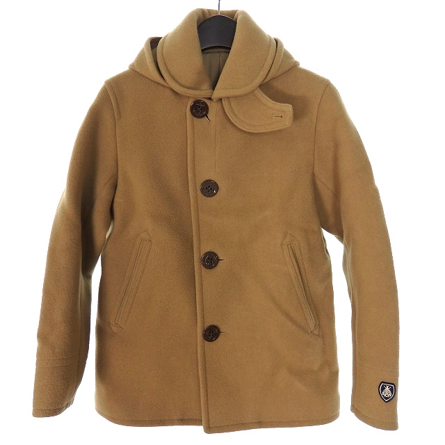 オーチバル Orcival オーシバル メルトン フード Pコート ピーコート ジャケット 長袖 1 キャメル 茶 Rc 62 レディース 118 ベクトルパーク