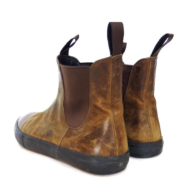 プレミアータ Premiata サイドゴア スニーカー レザー 靴 ブラウン 茶 イタリア製 メンズ 118 ベクトルパーク