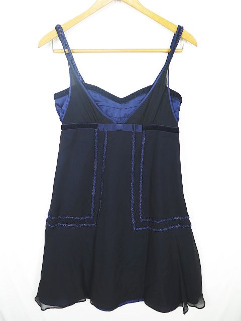 ジルスチュアート Jill Stuart キャミソールワンピース シルク 0 ブラック Sa7505 レディース 119 ベクトルパーク