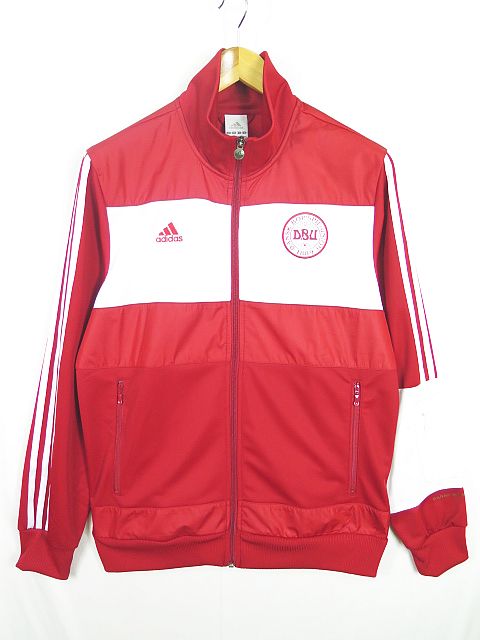 119 adidasトラックジャケット アディダス adidas DBU 切替トラックジャケット L レッド sa7602
