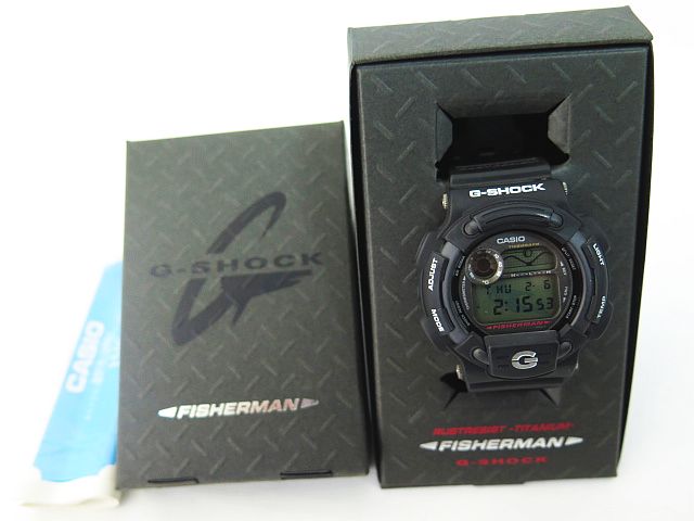 未使用品 カシオジーショック CASIO G-SHOCK FISHERMAN タイドグラフ 