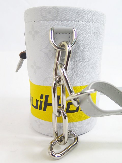 ルイヴィトン LOUIS VUITTON 美品 M44631 チョーク-ナノバッグ