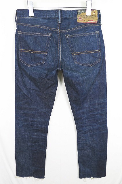 デニム サプライ ラルフローレン Denim Supply Ralph Lauren デニム 5p パンツ Low Skinny ストレッチ 裾切りっぱなし W29 インディゴ Sa9697 メンズ 119 ベクトルパーク