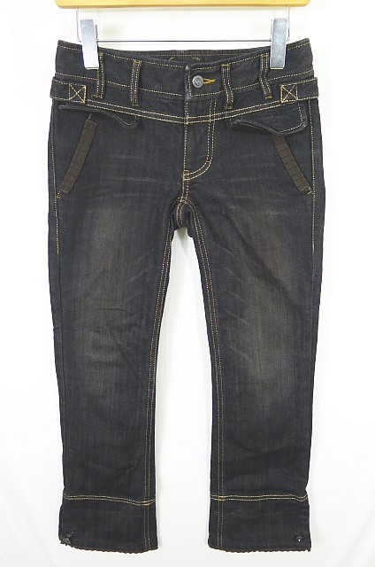 トゥービーシック To Be Chic デニム ストレッチ パンツ 38 ブラック Sa9921 レディース 119 ベクトルパーク