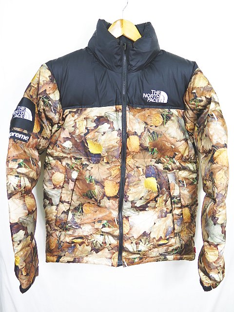 シュプリーム Supreme 美品 The North Face 16aw Leaves Nuptse Jkt ヌプシ ダウンジャケット S Nd 2sa0698 メンズ 119 ベクトルパーク