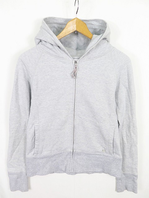 ジルスチュアート Jill Stuart スウェット パーカー フルジップ M ライトグレー 2sa0848 レディース 119 ベクトルパーク