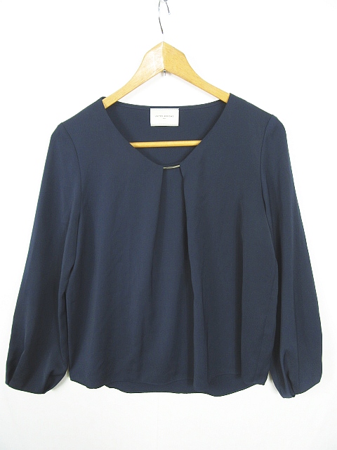 ユナイテッドアローズ United Arrows プルブラウス カットソー 36 ネイビー Rb0152 レディース 119 ベクトルパーク
