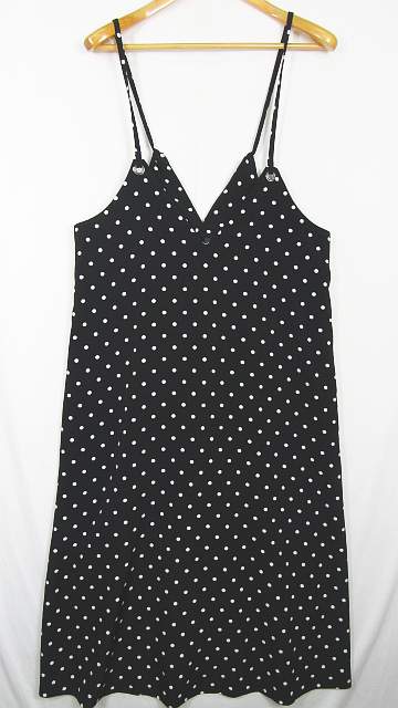 グローバルワーク Global Work ワンピース キャミソール ロング丈 ドッド柄 ブラック F So0135 レディース 119 ベクトルパーク グローバルワーク Global Work ワンピース キャミソール ロング丈 ドッド柄 ブラック F So0135 レディース 119 ベクトルパーク