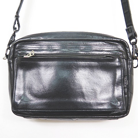 FRANKフランク ファッション PORTER レザー ショルダーバッグ