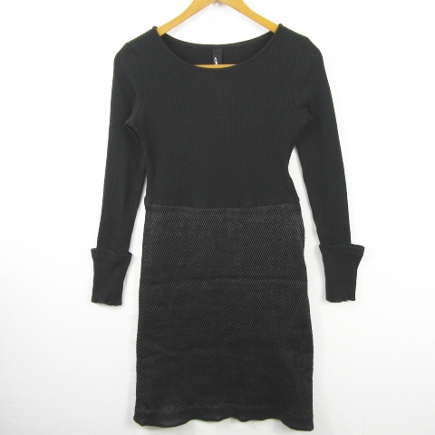 プライドインターナショナルデザイン PRIDE ニット ワンピース 異素材  