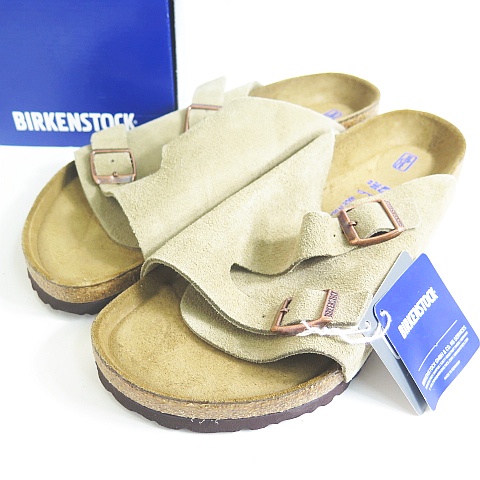 未使用品 ビルケンシュトック BIRKENSTOCK Zurich Soft Footbed 
