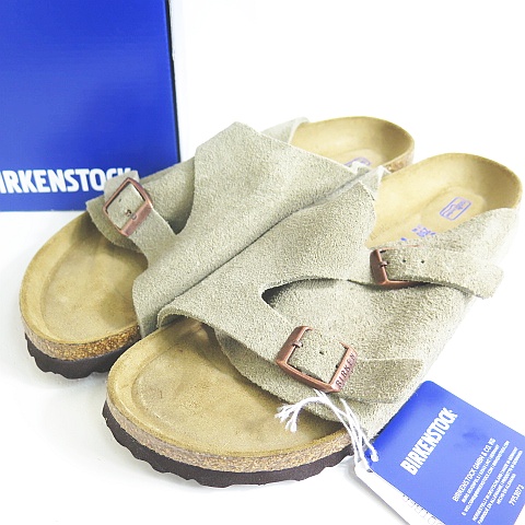 未使用品 ビルケンシュトック BIRKENSTOCK Zurich Soft Footbed 