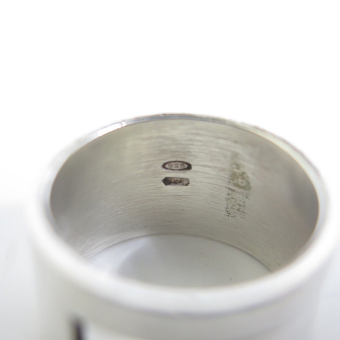 グッチ GUCCI シルバーリング SV925 20号くらい 2sa5077 メンズ 119