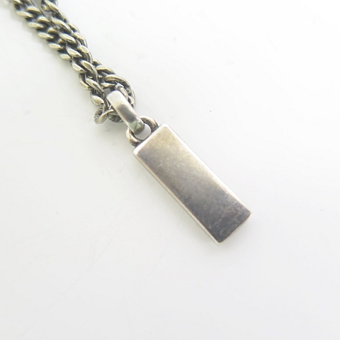 グッチ GUCCI エナメルペンダント付き チェーンネックレス Ag925 スターリングシルバー 2sa5080 メンズ レディース グッチ エナメル オーバル インターロッキング G スリム チェーン