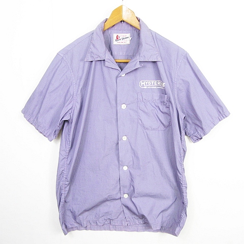 HYSTERIC GLAMOUR  半袖オープンカラーSH HYSTERIC GLAMOUR 半袖オープンカラーSH
