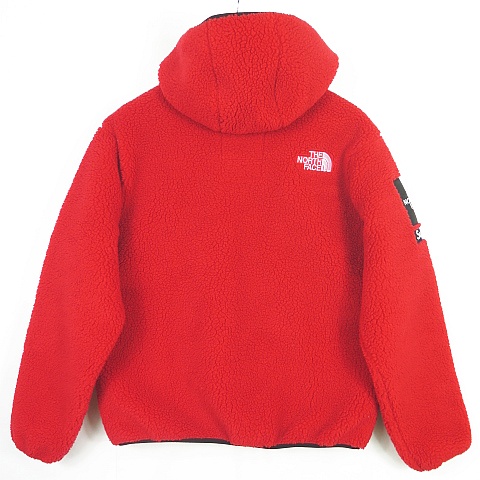 シュプリーム SUPREME THE NORTH FACE Logo Hooded Fleece Jacket 