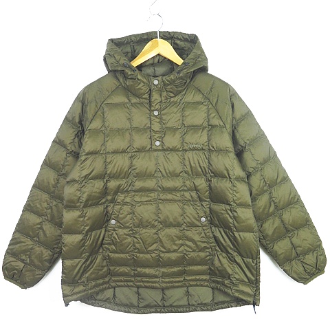 グラミチ GRAMICCI TAION ダウン プルパーカー DOWN PULLOVER JACKET L 